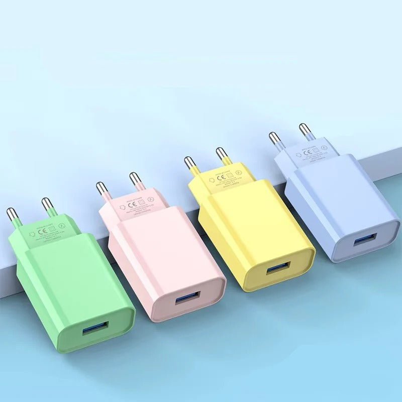 10W USB Wall Charger - 5V 2A Power Adapter for Fast Charging - Compact & Lightweight Design