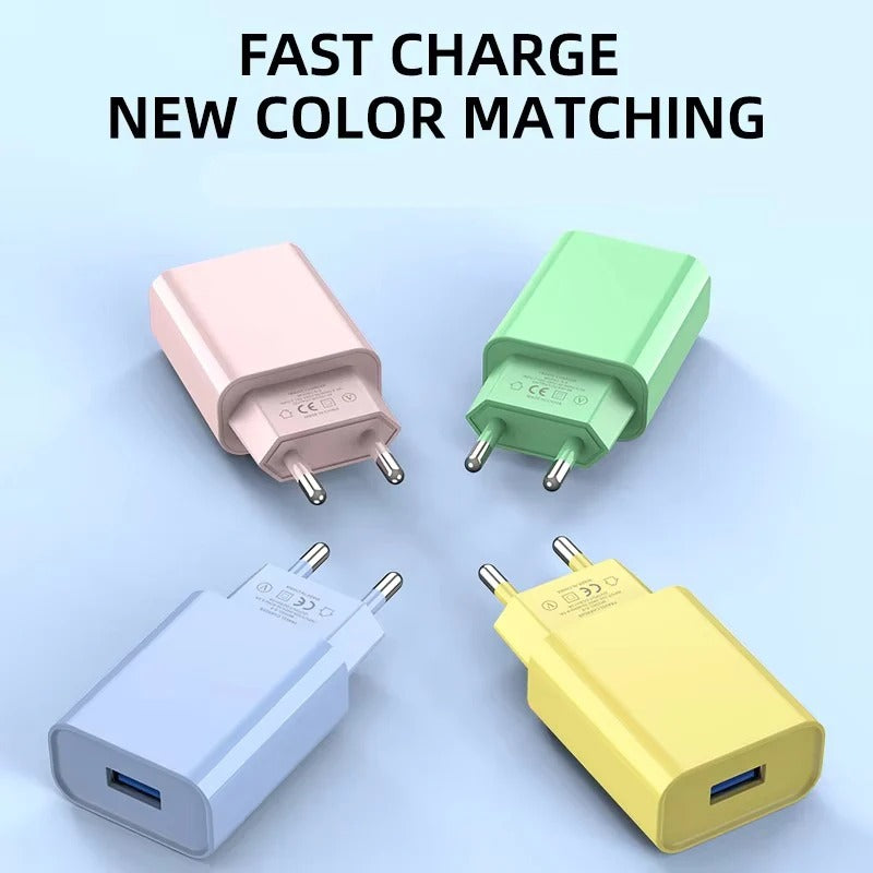 10W USB Wall Charger - 5V 2A Power Adapter for Fast Charging - Compact & Lightweight Design