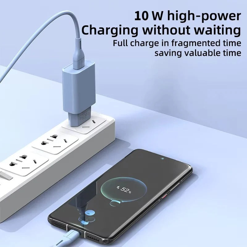 10W USB Wall Charger - 5V 2A Power Adapter for Fast Charging - Compact & Lightweight Design
