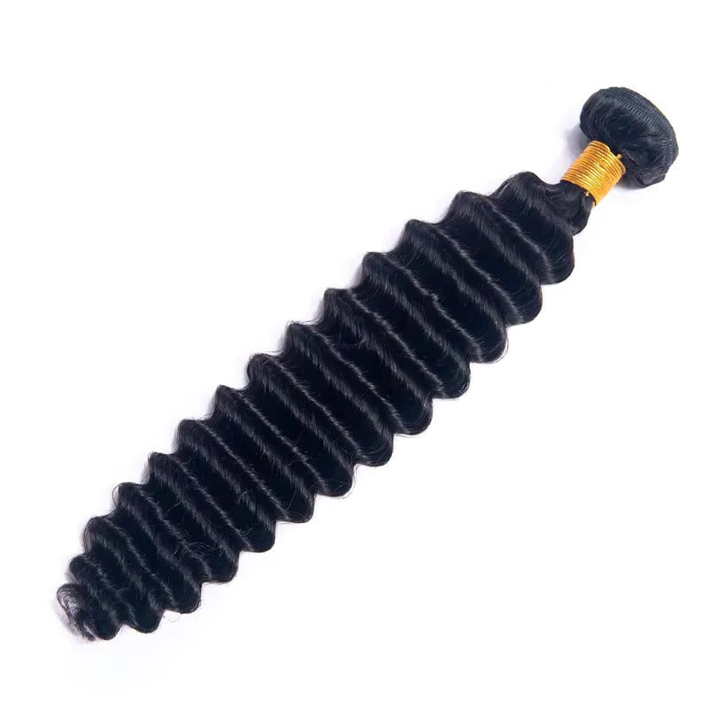 Premium Remy Human Hair Deep Wave Extensions - Luxurious, Natural Look | Multiple Lengths Available