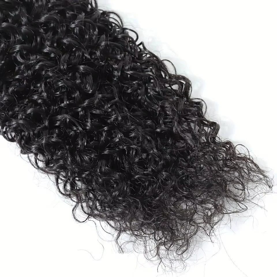 Premium Brazilian Curly & Kinky Curly Human Hair Extensions - 100% Remy, Natural Look, Versatile Styling