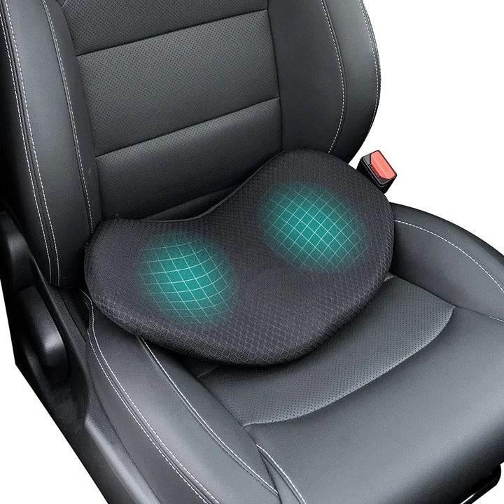 Premium Memory Foam Car Seat Cushion for Enhanced Height & Ultimate Comfort