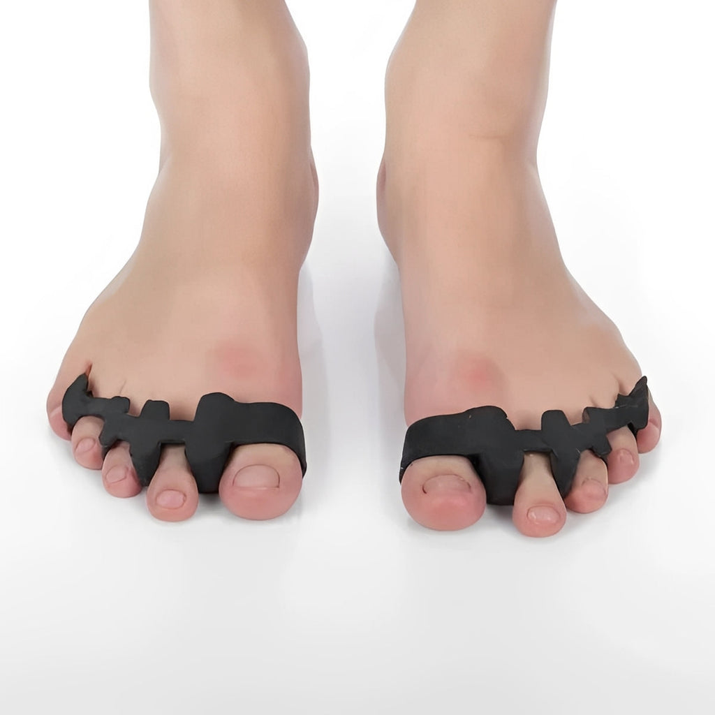 Adjustable Hammer Toe Splint with Soft Silicone Toe Separator for Pain Relief and Comfort