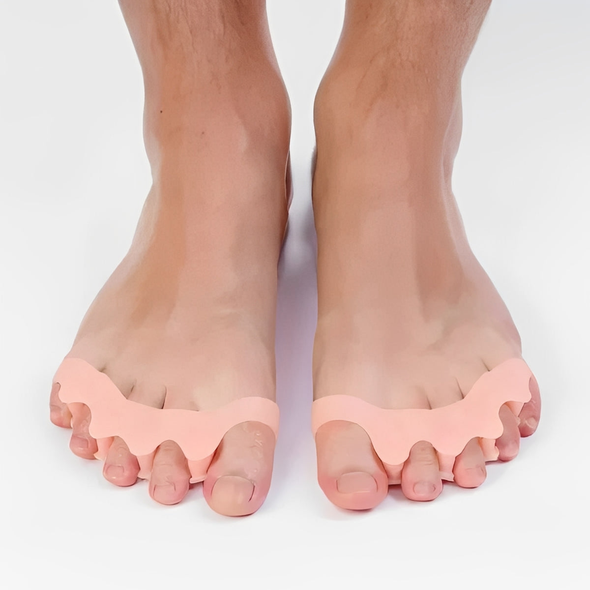 Adjustable Hammer Toe Splint with Soft Silicone Toe Separator for Pain Relief and Comfort