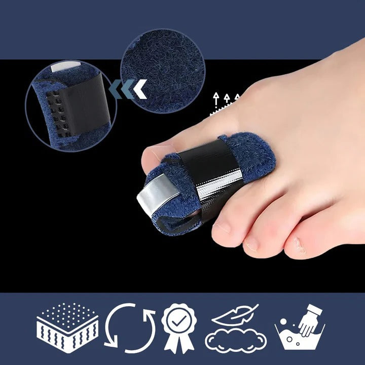 Breathable Toe Positioning Support - Comfortable Alignment for Foot Health