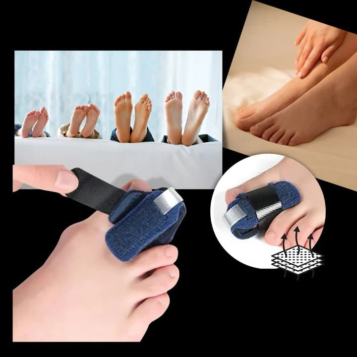Breathable Toe Positioning Support - Comfortable Alignment for Foot Health