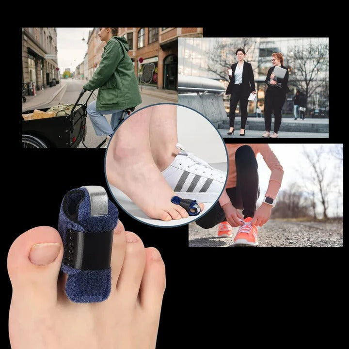 Breathable Toe Positioning Support - Comfortable Alignment for Foot Health