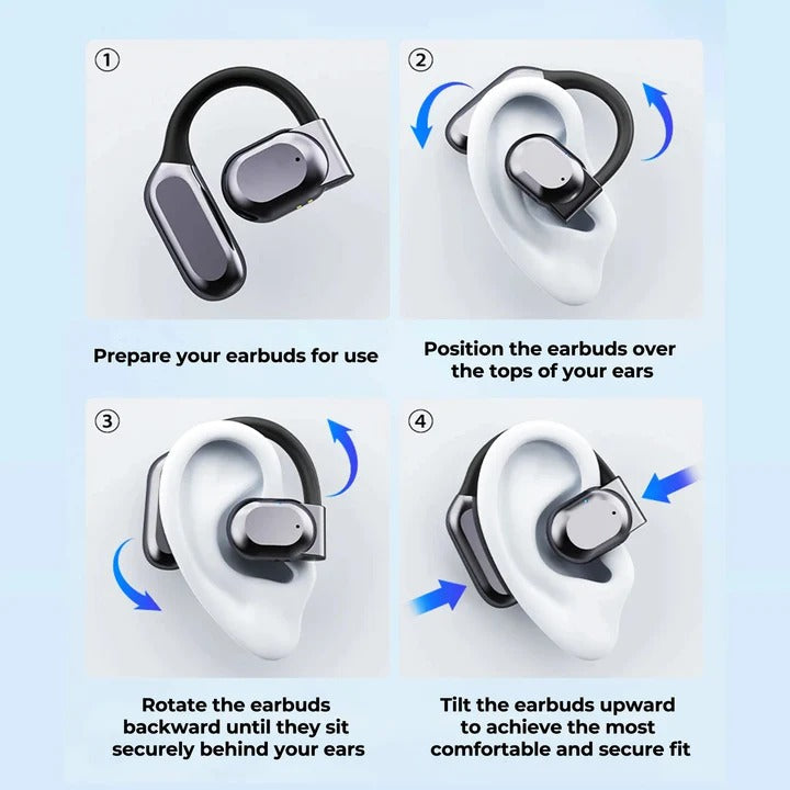 Smart Wireless Translation Headphones with App Support & High-Quality Audio