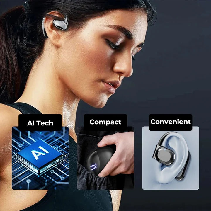 Smart Wireless Translation Headphones with App Support & High-Quality Audio