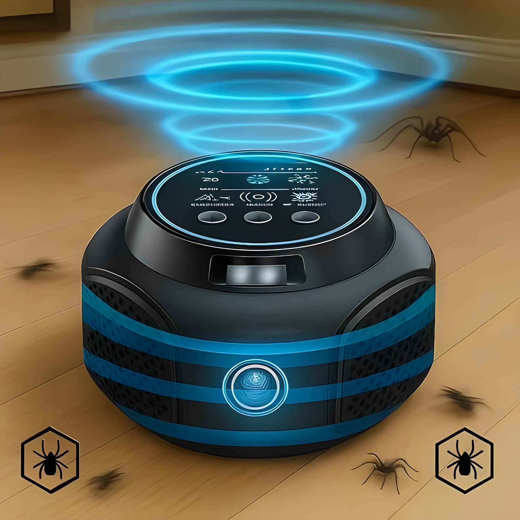 Ultrasonic Spider Deterrent Plug-In Device | Eco-Friendly Pest Control Solution | Safe for Home & Family