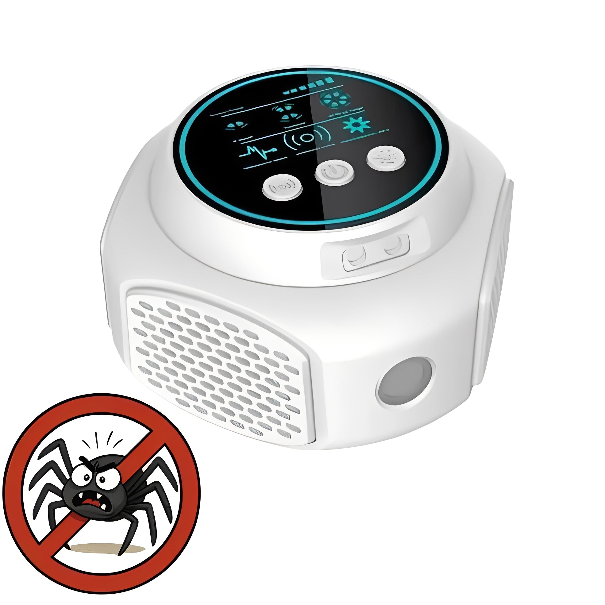 Ultrasonic Spider Deterrent Plug-In Device | Eco-Friendly Pest Control Solution | Safe for Home & Family