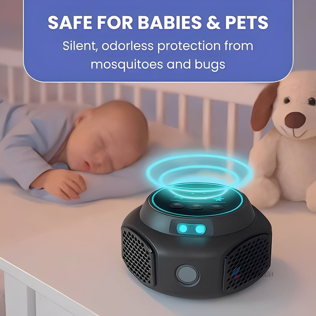 Ultrasonic Spider Deterrent Plug-In Device | Eco-Friendly Pest Control Solution | Safe for Home & Family