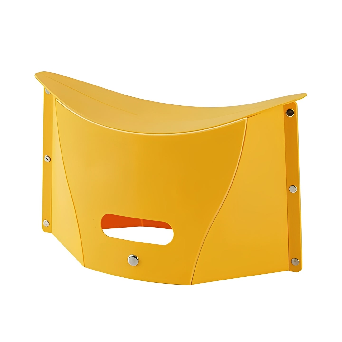 Compact Portable Folding Step Stool with Convenient Carry Handle - Lightweight & Space-Saving Design