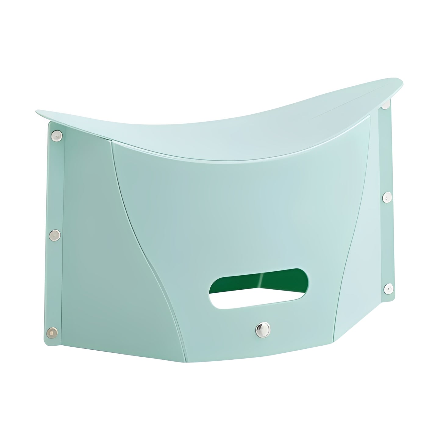 Compact Portable Folding Step Stool with Convenient Carry Handle - Lightweight & Space-Saving Design