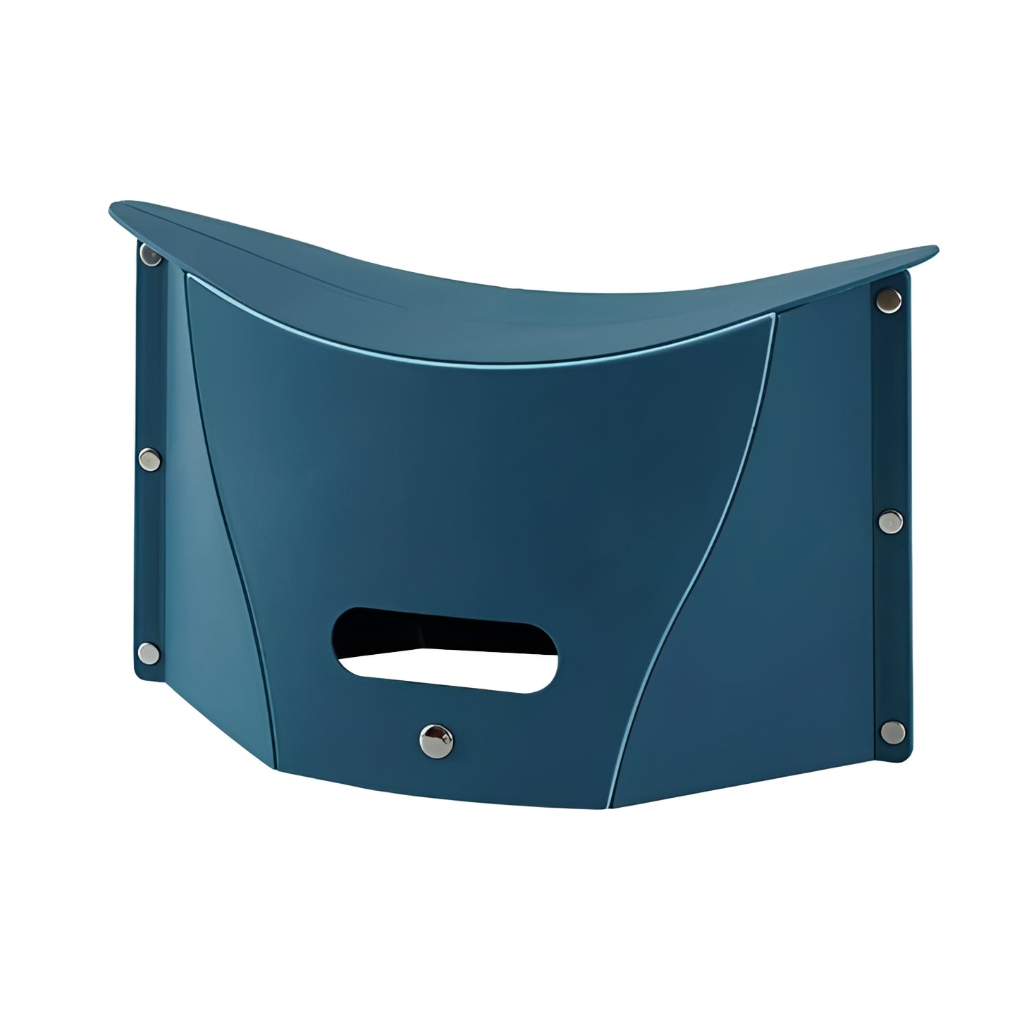 Compact Portable Folding Step Stool with Convenient Carry Handle - Lightweight & Space-Saving Design