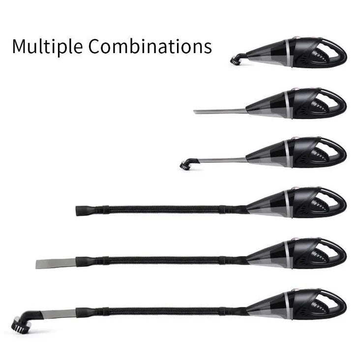 Compact Handheld Automotive Vacuum with Powerful Mobile Suction - Ideal for Car Interior Cleaning