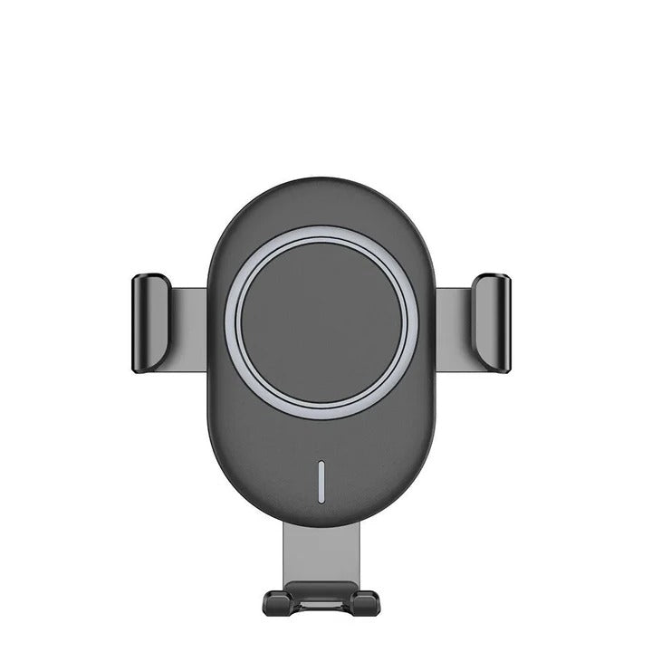 Cordless Car Phone Charger with Automatic Locking Arms – Fast Wireless Charging for All Smartphones