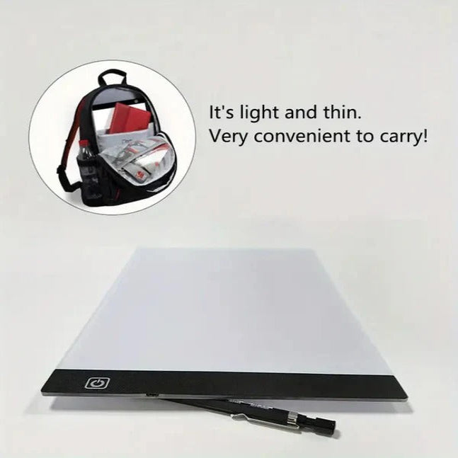 A4 LED Tracing Light Box - Illuminated Creative Drawing Tablet for Artists & Designers