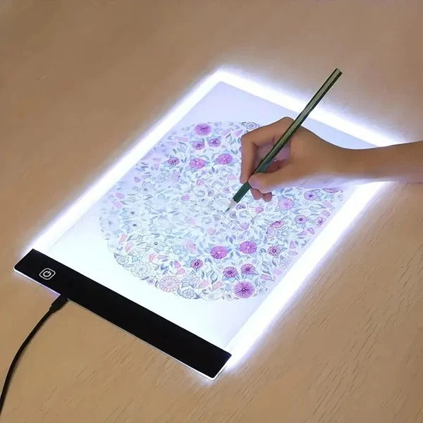 A4 LED Tracing Light Box - Illuminated Creative Drawing Tablet for Artists & Designers
