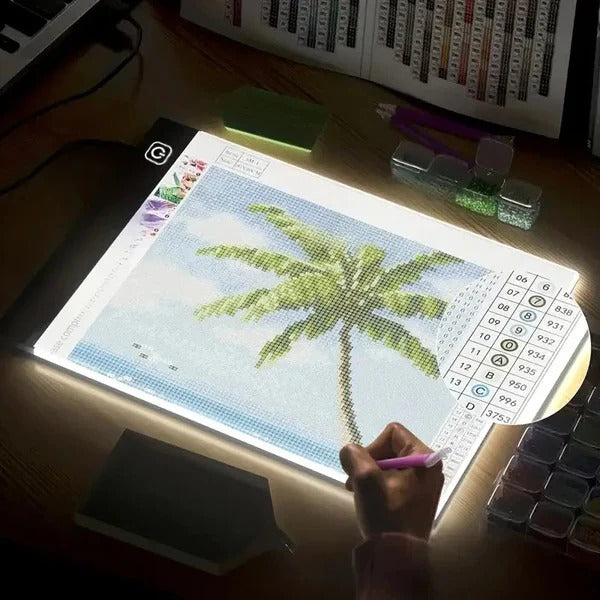 A4 LED Tracing Light Box - Illuminated Creative Drawing Tablet for Artists & Designers