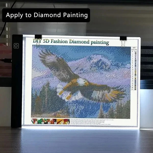 A4 LED Tracing Light Box - Illuminated Creative Drawing Tablet for Artists & Designers
