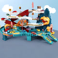 Adventure Circuit Dinosaur Race Track - Flexible Path Construction for Endless Fun!