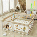 Portable Baby Playpen with Enclosed Design - Safe & Secure Play Area for Infants & Toddlers - Easy Setup & Travel-Friendly