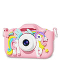 Kids Digital Camera with Dual Lens, Rechargeable Battery & Fun Features - Perfect for Young Photographers!
