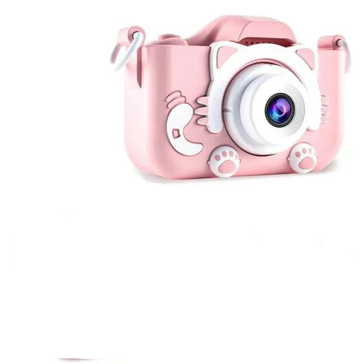 Kids Digital Camera with Dual Lens, Rechargeable Battery & Fun Features - Perfect for Young Photographers!