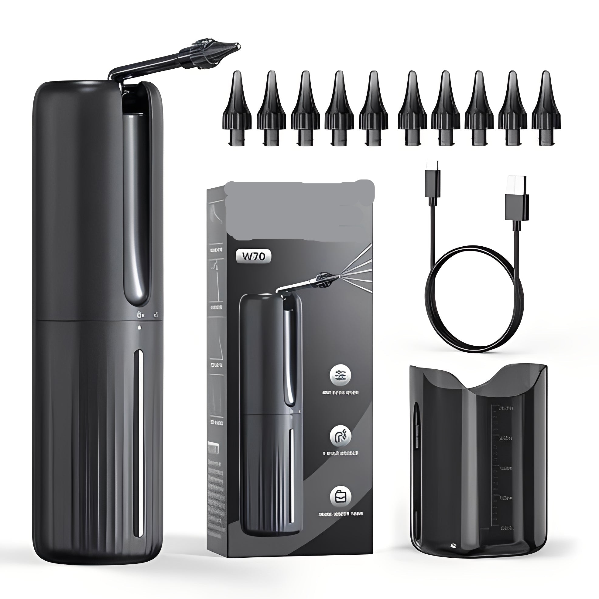 USB Rechargeable Water-Based Ear Rinsing Device for Safe and Effective Ear Cleaning