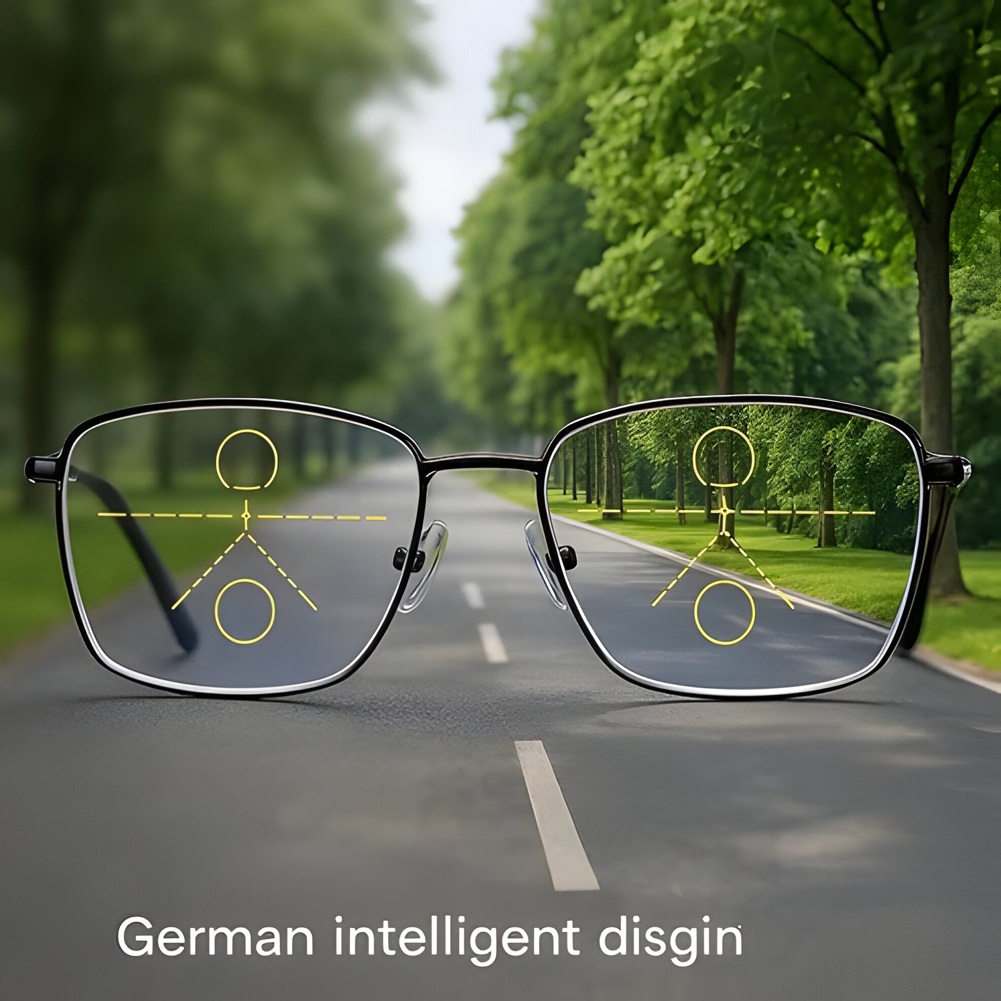 Light Adaptive Progressive Glasses - Transition Lenses for Clear Vision in Any Lighting