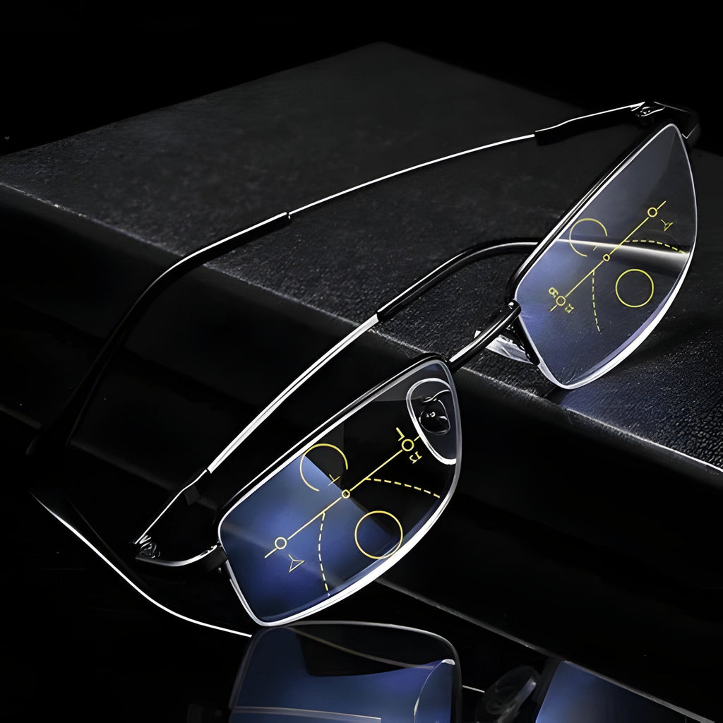 Light Adaptive Progressive Glasses - Transition Lenses for Clear Vision in Any Lighting
