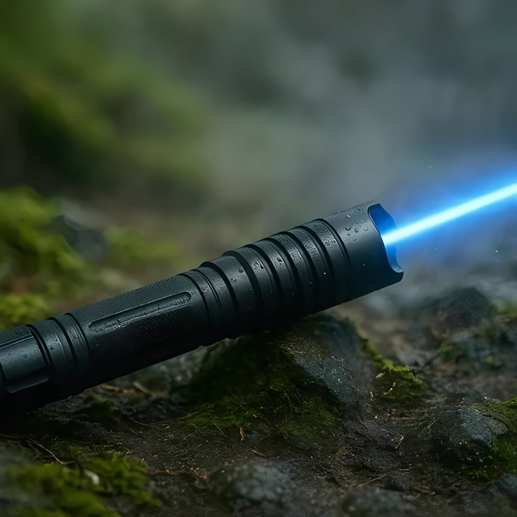 Rechargeable Adjustable Focus Beam Torch - Versatile LED Flashlight with Customizable Brightness