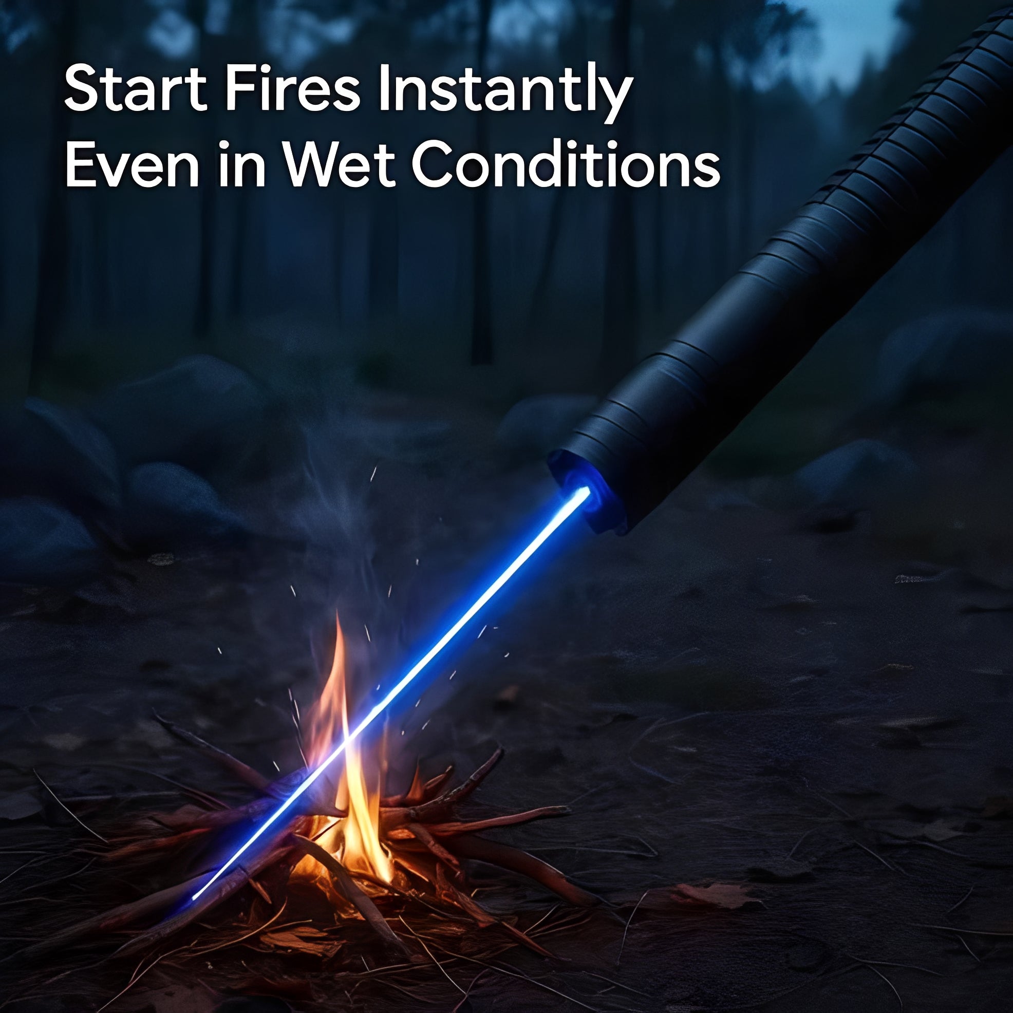 Rechargeable Adjustable Focus Beam Torch - Versatile LED Flashlight with Customizable Brightness