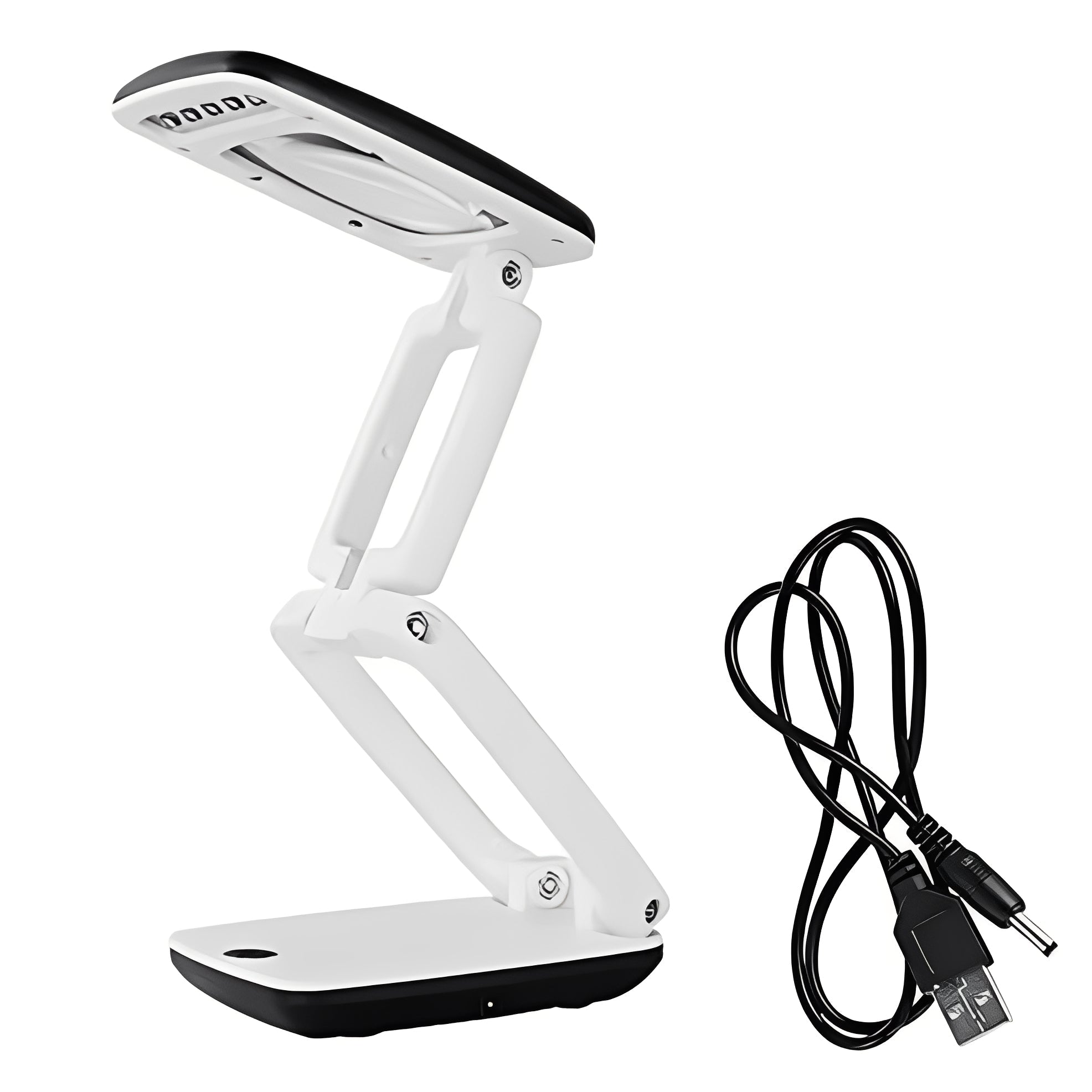 Adjustable LED Floor Magnifier with Extra-Large Viewing Lens - Perfect for Reading, Hobbies, and Crafts