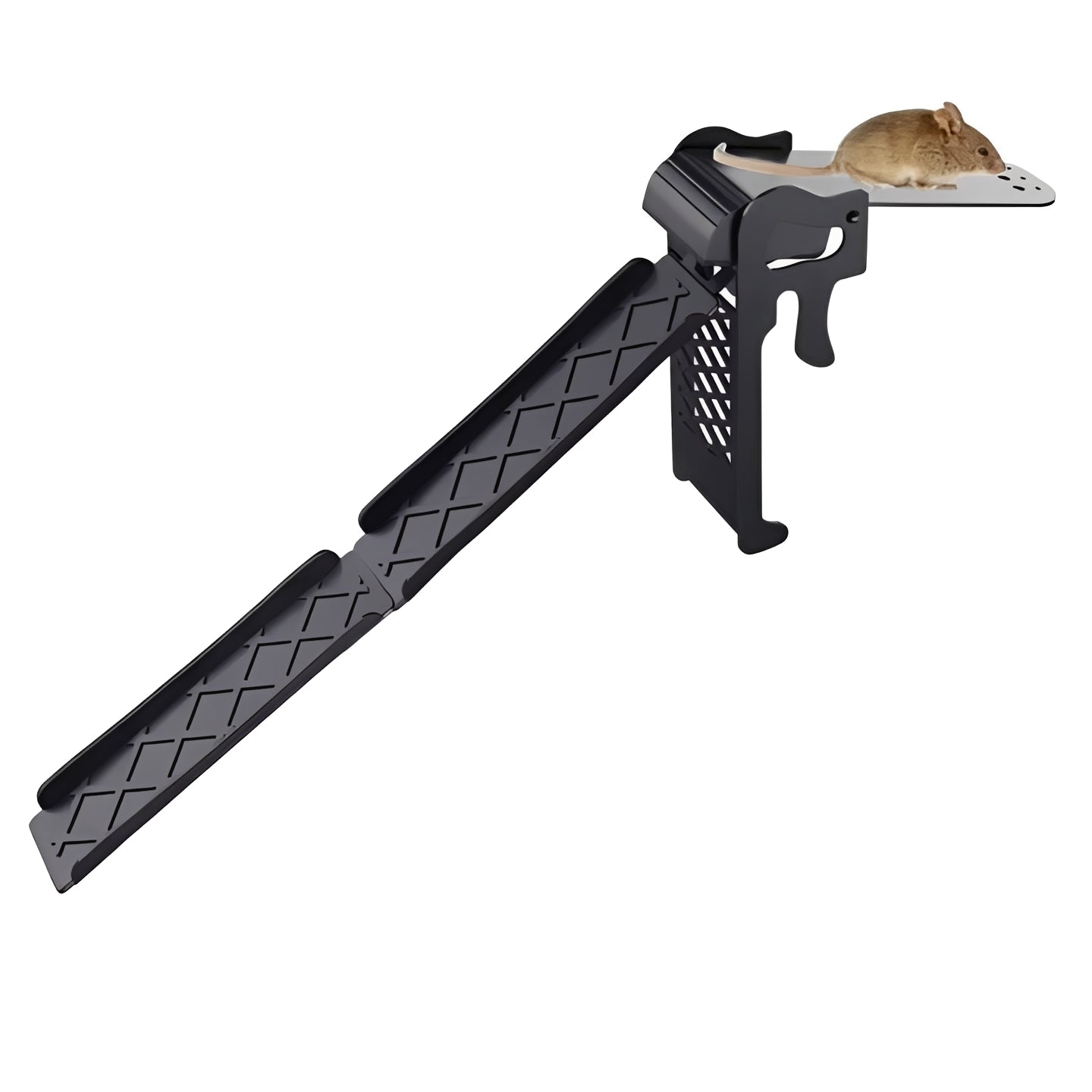 Reusable Walk Plank Bucket Trap Attachment - Eco-Friendly Pest Control Solution for Efficient Outdoor Use