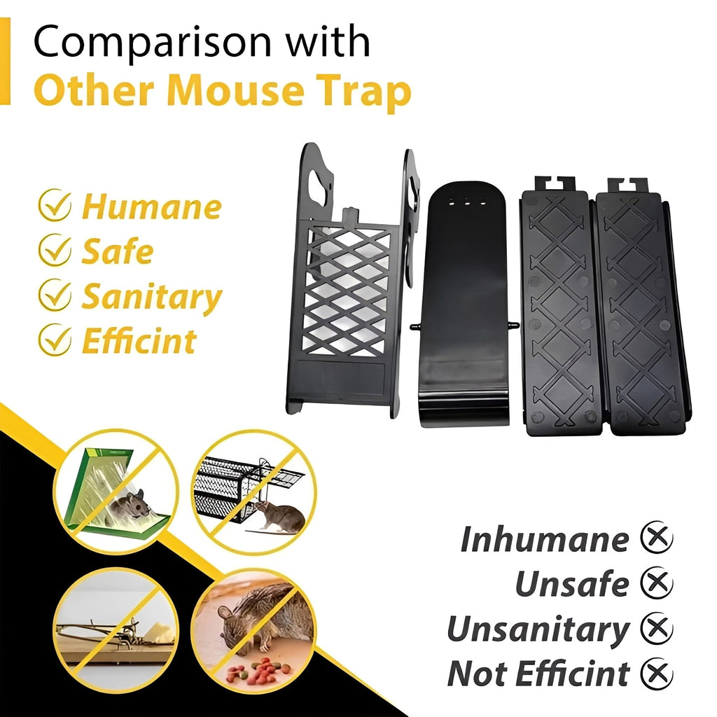 Reusable Walk Plank Bucket Trap Attachment - Eco-Friendly Pest Control Solution for Efficient Outdoor Use