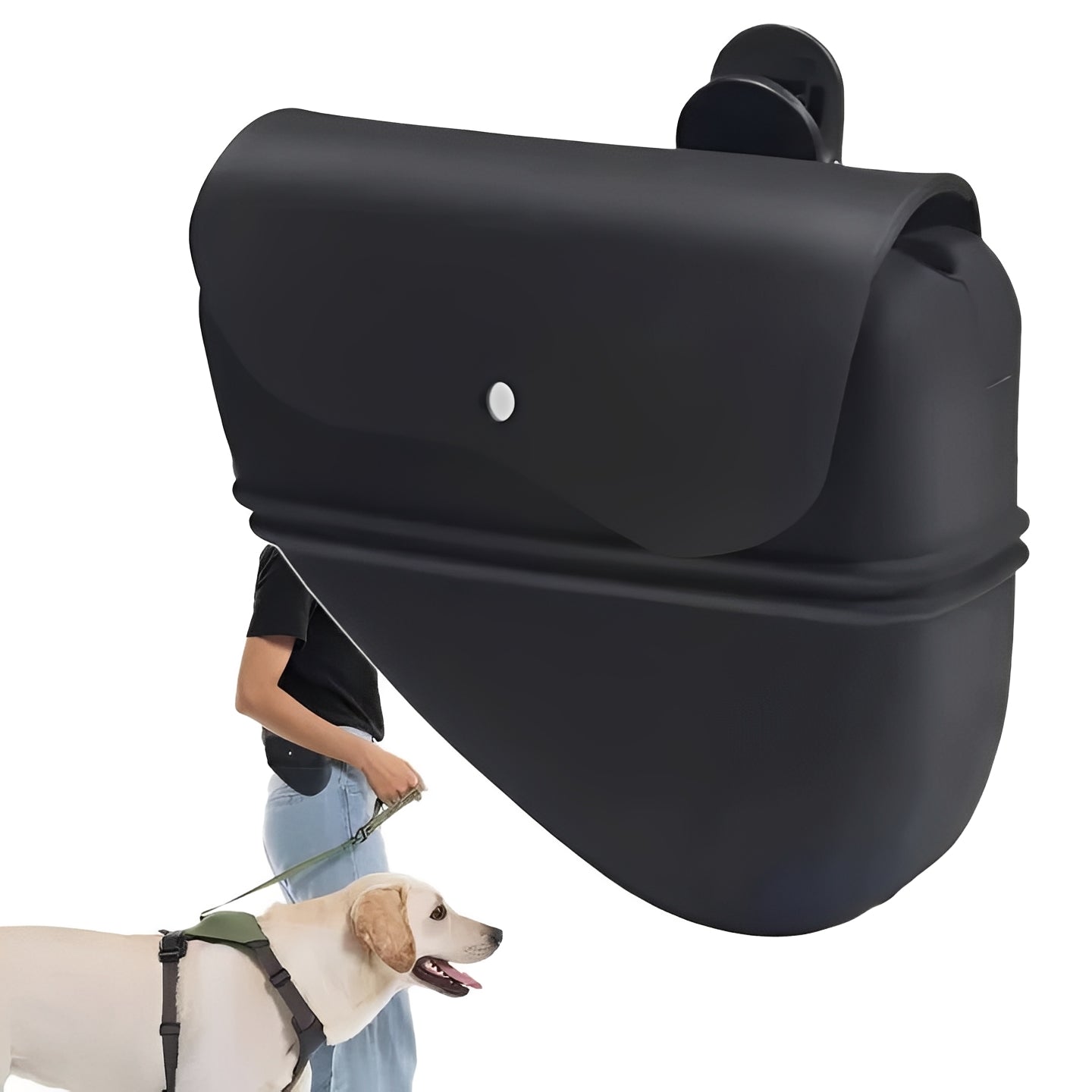Premium Pet Treat Pouch with Adjustable Waist Clip - Ideal for Training & Walks