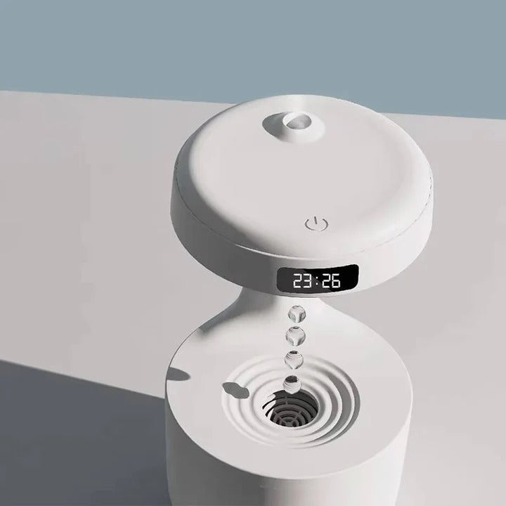 USB-Powered Mist Maker with LED Display - Ultrasonic Humidifier for Home & Office