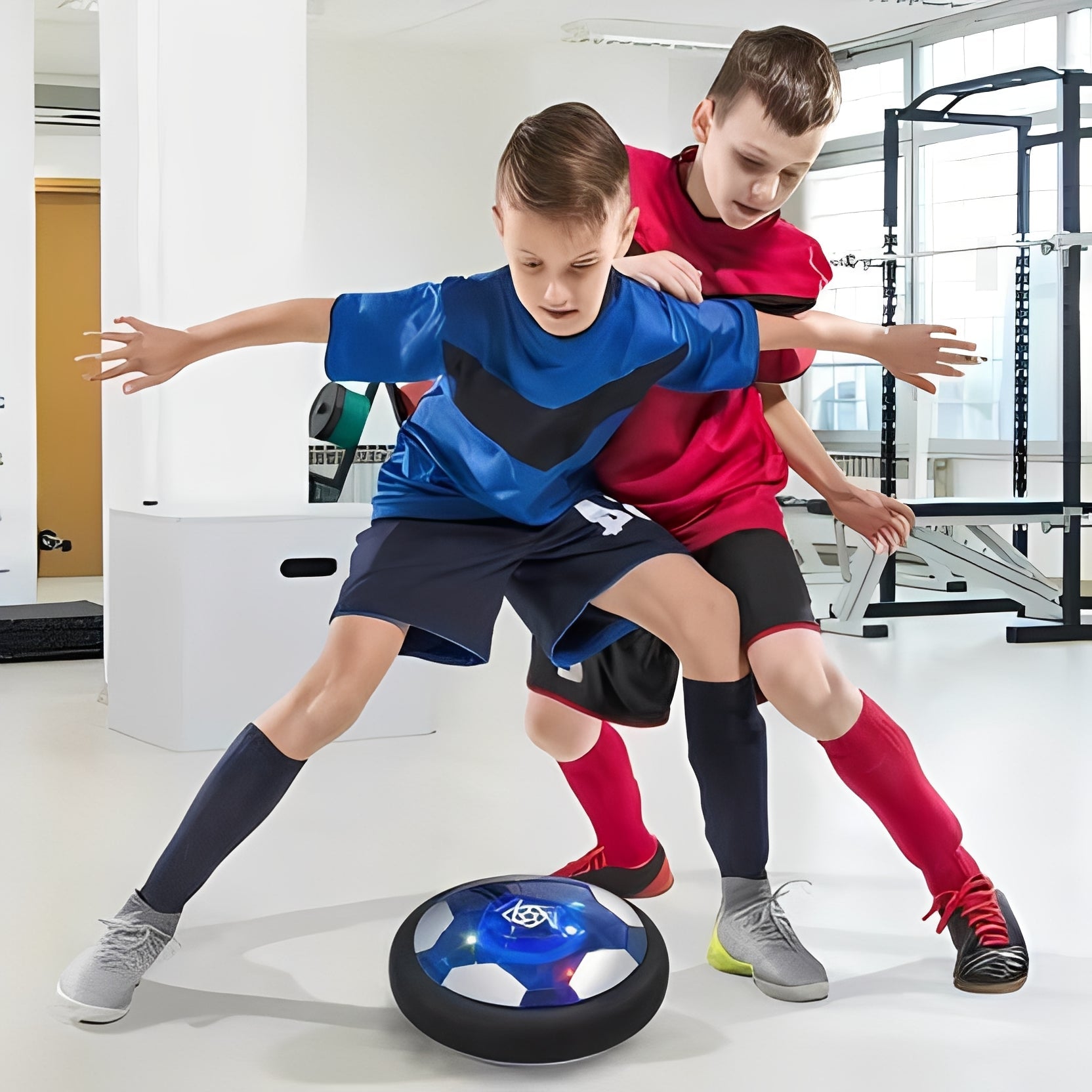 LED Air Hover Soccer Ball - Indoor Play with Colorful Lights | Fun & Safe for Kids