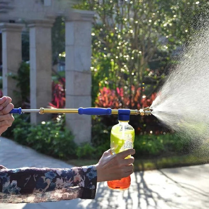 Manual Pressure Sprayer & Garden Hand Pump - Versatile 2-in-1 Tool for Efficient Plant Care and Pest Control