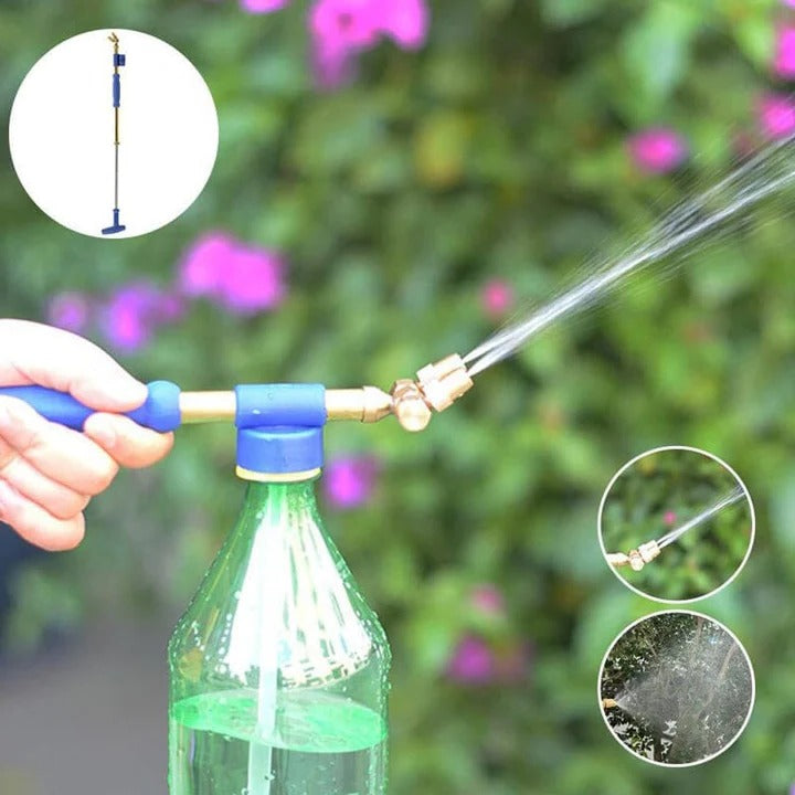 Manual Pressure Sprayer & Garden Hand Pump - Versatile 2-in-1 Tool for Efficient Plant Care and Pest Control