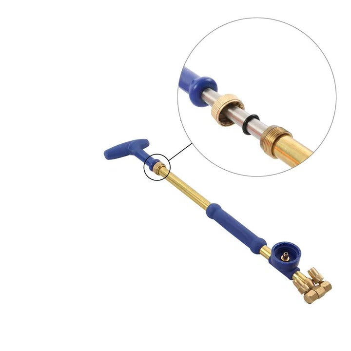 Manual Pressure Sprayer & Garden Hand Pump - Versatile 2-in-1 Tool for Efficient Plant Care and Pest Control