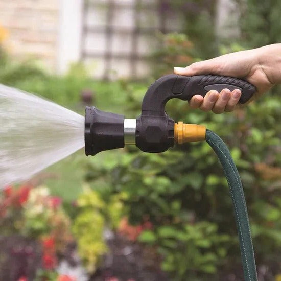 Versatile Handheld Garden Hose Sprayer with Adjustable Nozzle - Perfect for Watering Plants, Cleaning, and More