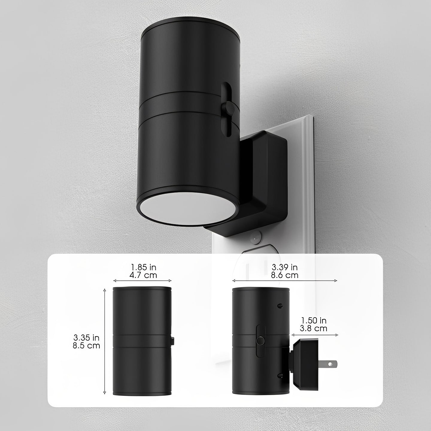 Smart Plug-In LED Night Light with Light Sensor - Energy Efficient & Auto-On/Off for Home Safety