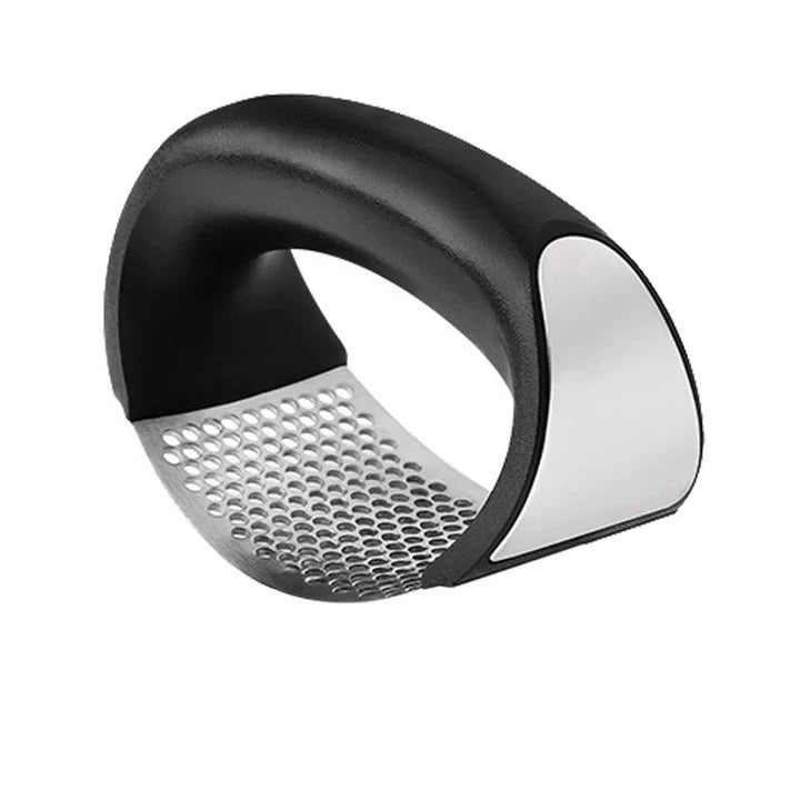 Premium Stainless Steel Garlic Press Rocker - Effortless Kitchen Tool for Minced Garlic & Herbs