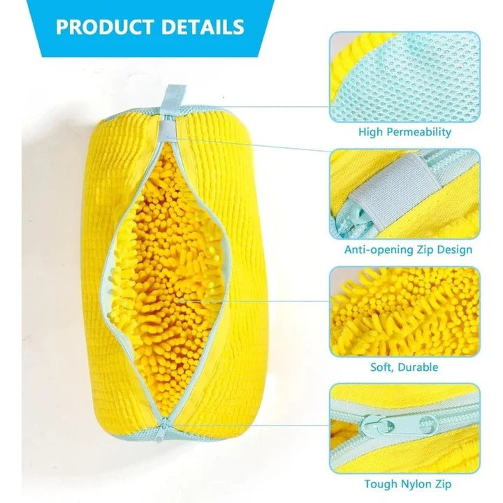 Laundry Footwear Pouch & Shoe Washing Bag - Durable, Eco-Friendly Organizer for Sneakers, Flats, and More