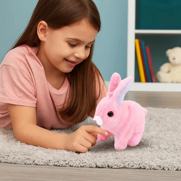 Interactive Bunny Toy with Motion & Sound Effects - Perfect for Kids' Playtime