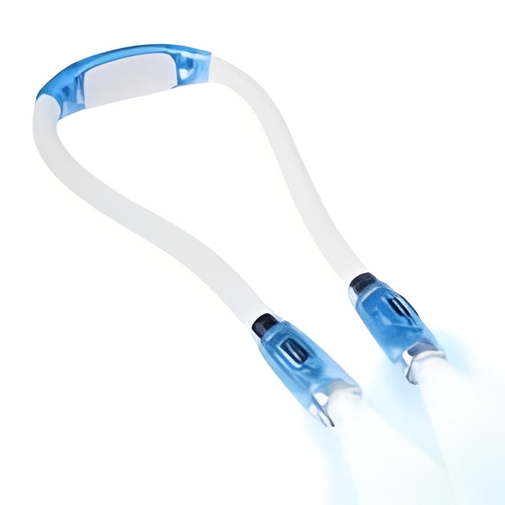 Adjustable LED Flexible Neck Reading Light - Perfect for Bedside & Travel
