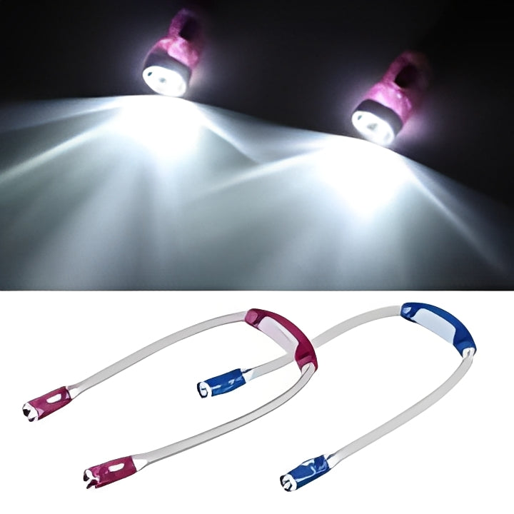 Adjustable LED Flexible Neck Reading Light - Perfect for Bedside & Travel